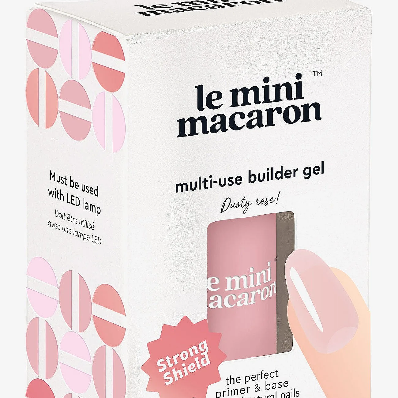 Le Mini Macaron Multi-Use Builder Gel, Dusty Rose - Pink - 8.5 ML 8 cm