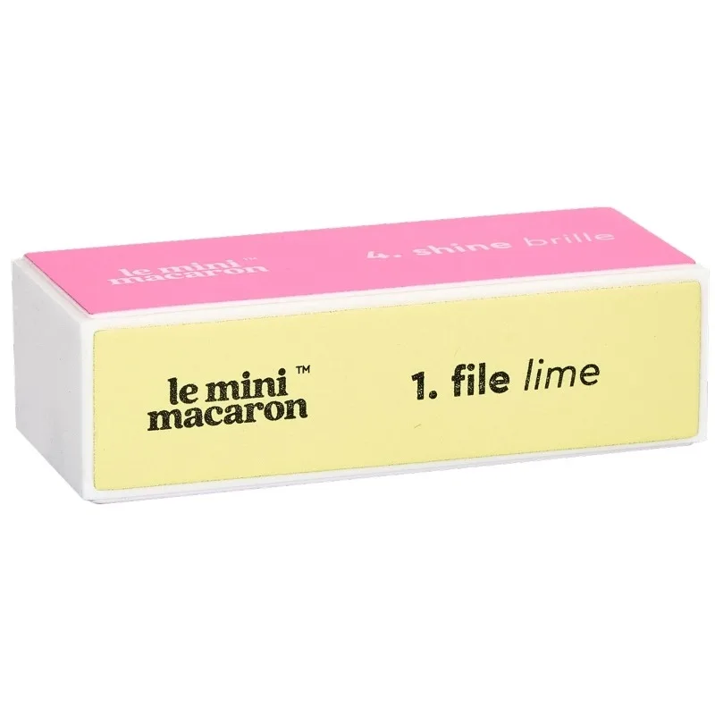 Le Mini Macaron Nail Buffer 4 Ways