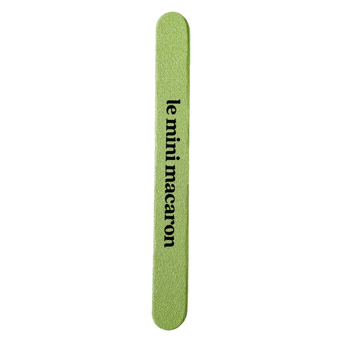 Le Mini Macaron Nail File Green Glitter 1 kpl