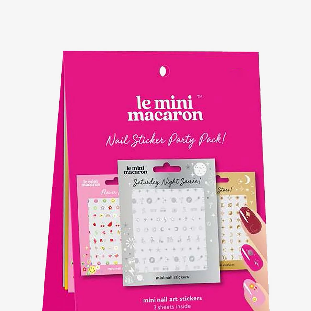 Le Mini Macaron Mini Nail Stickers - Nude - ONE SIZE
