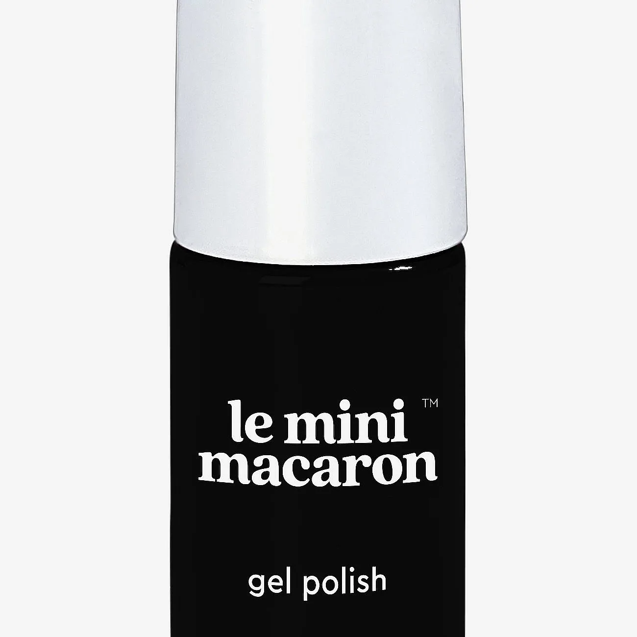 Le Mini Macaron Single Gel Polish Licorice - Black - 8.5 ml