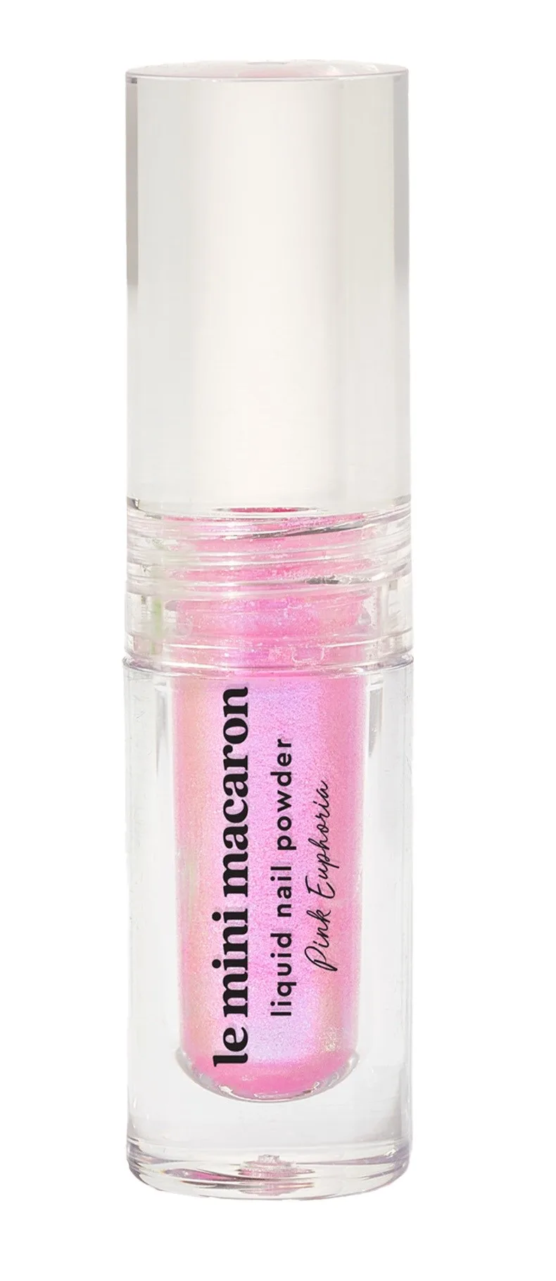 Le Mini Macaron Stardust Collection Liquid Nail Powder 2 ml - Pink Euphoria
