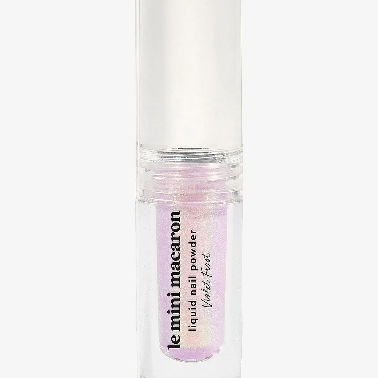 Le Mini Macaron Liquid Nail Powder 2 ml ─ Violet Frost