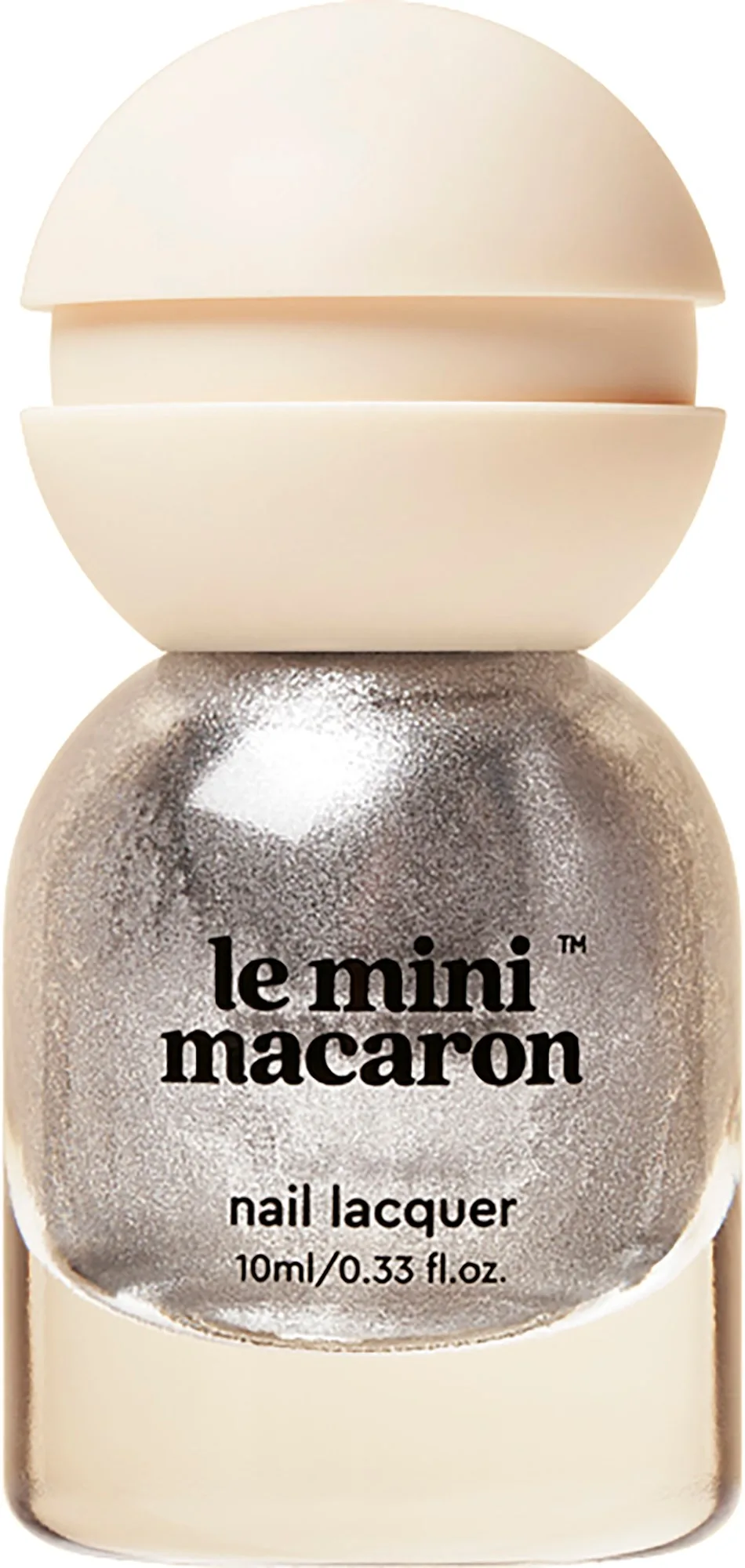 Le Mini Macaron Le Sweet Nail Polish Silver Glow