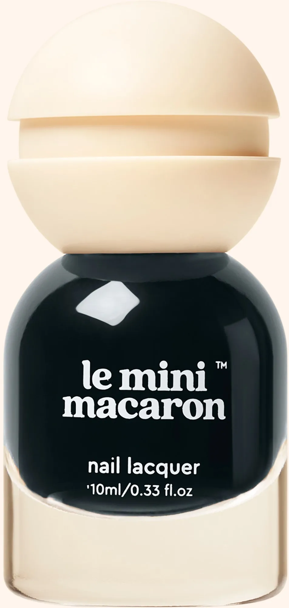 Le Mini Macaron Le Sweet, Nail Polish - Black - 10 ML