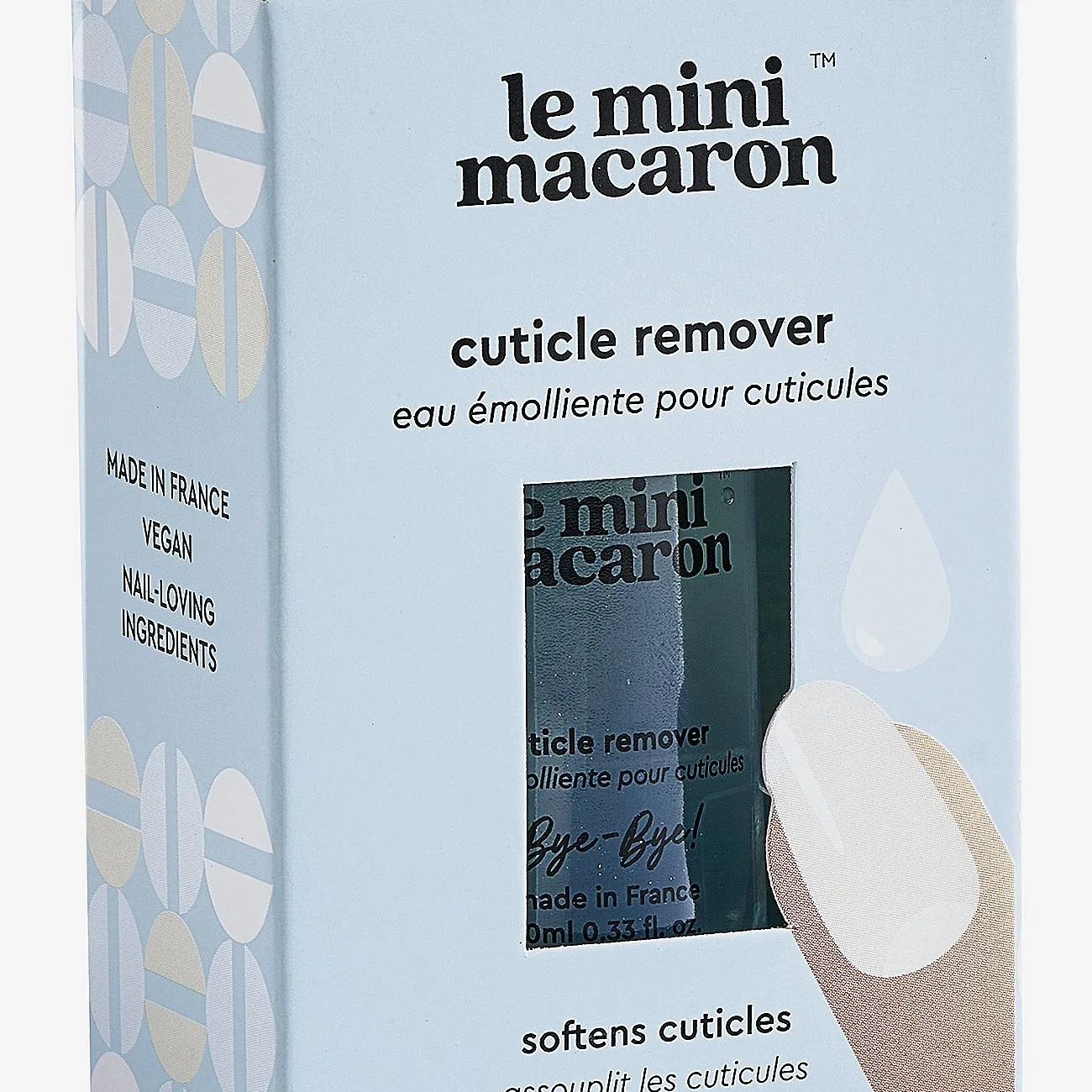 Le Mini Macaron Cuticle Remover - Nude - 10 ml