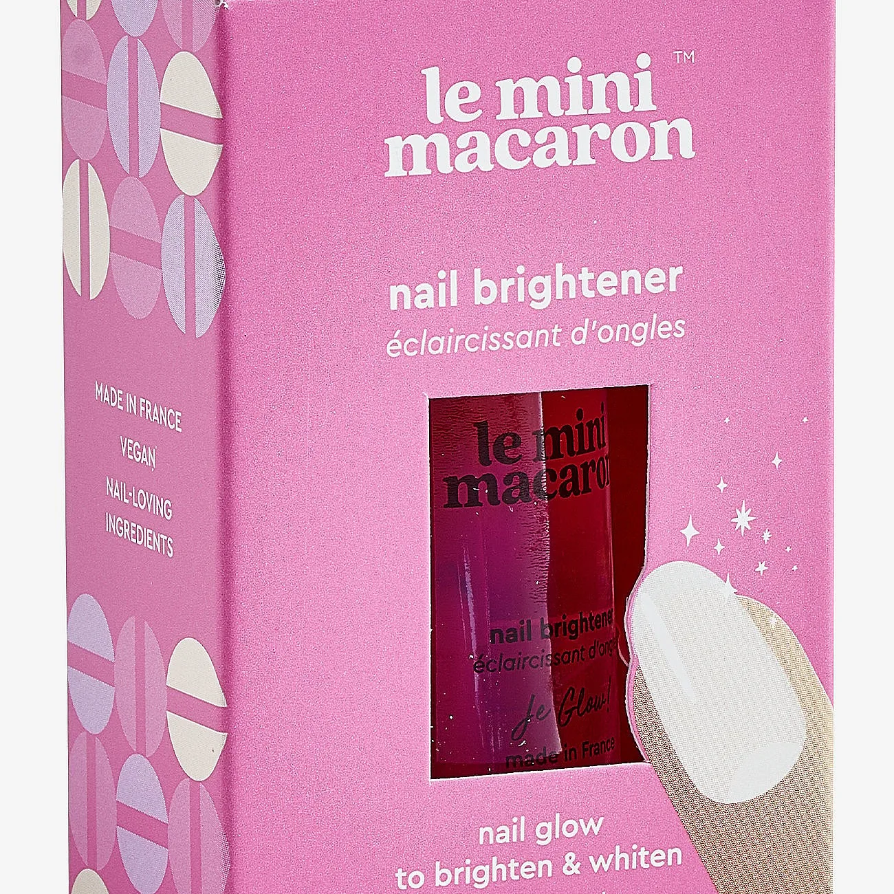 Le Mini Macaron Nail Brightener - Nude - 10 ml