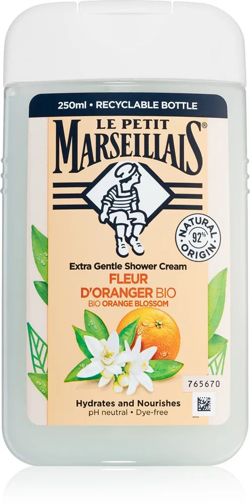 Le Petit Marseillais Organic Orange Blossom Krämig duschgel 250 ml
