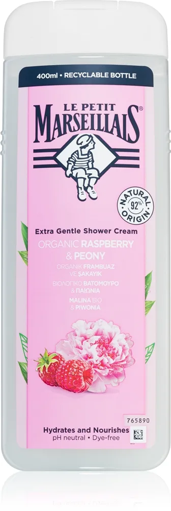 Le Petit Marseillais Raspberry BIO & Peony Krämig duschgel 400 ml