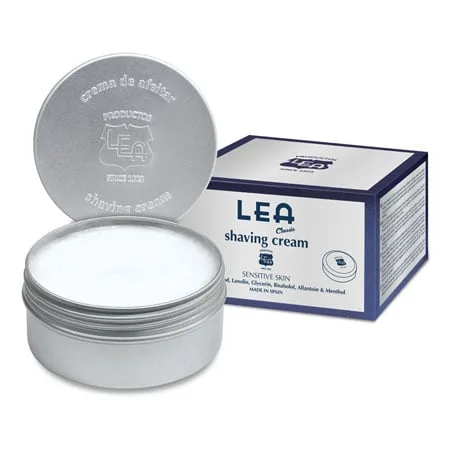 LEA Classic Barbercreme i metaldåse - 150 gr.