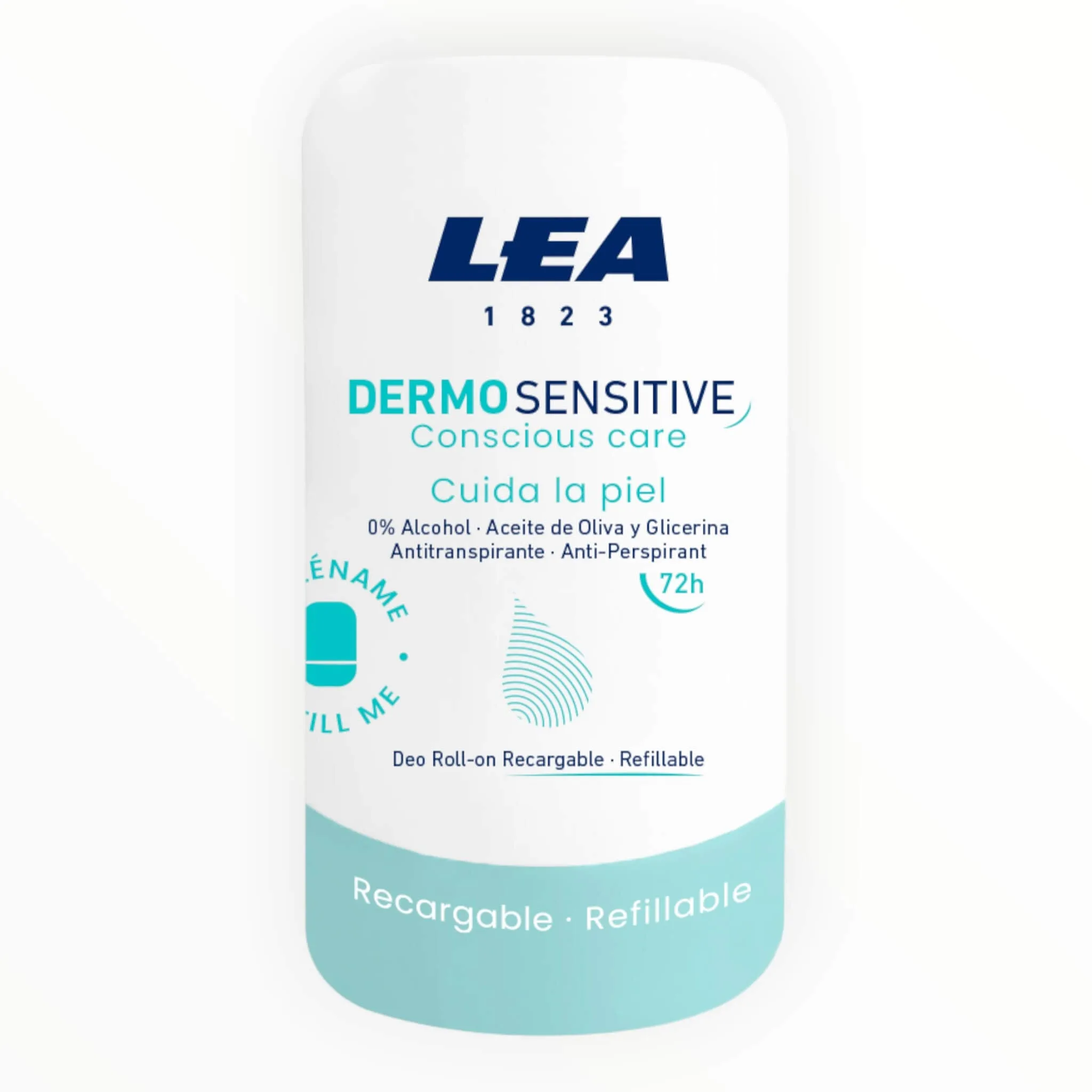 LEA Classic Genopfyldelig Roll-on Deodorant, Dermo Sensitive, 50 ml.