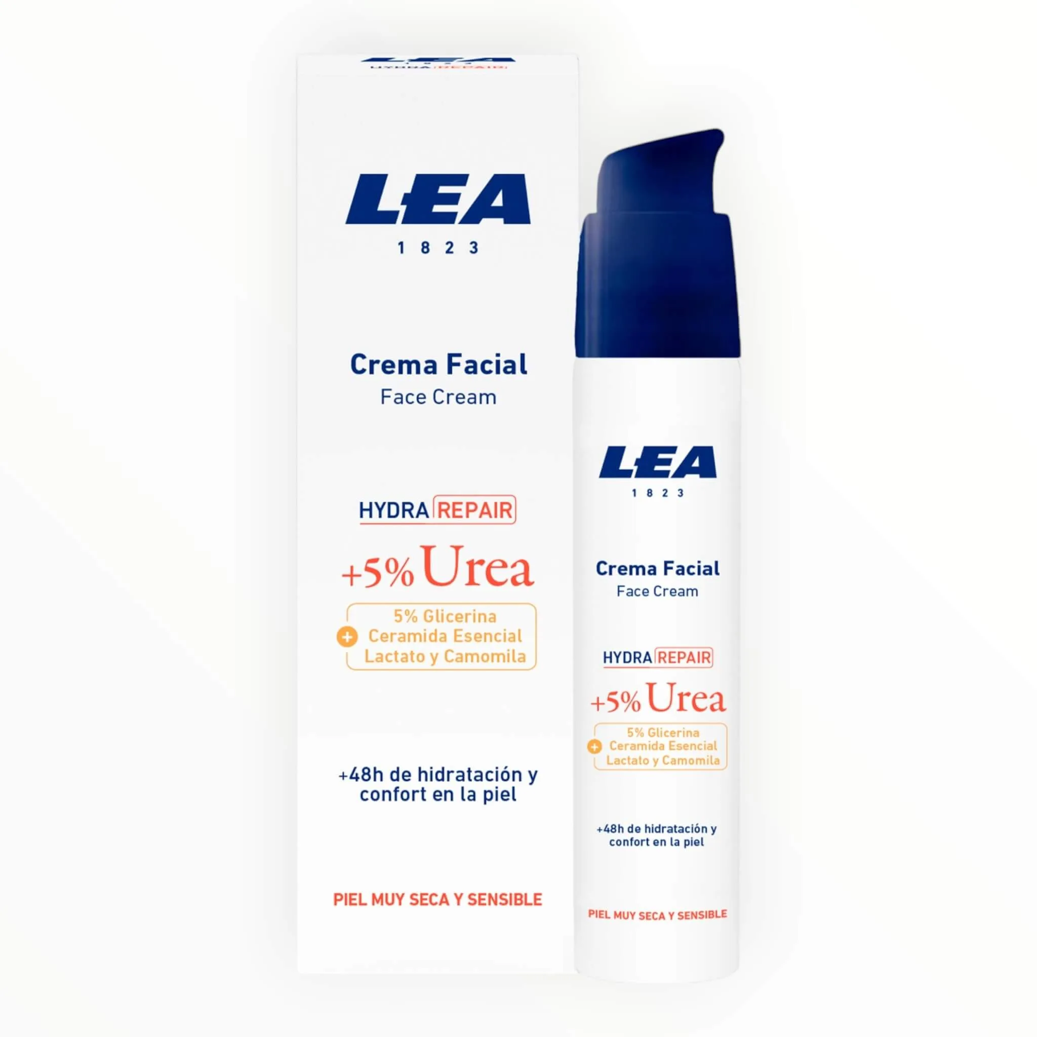 LEA Classic Hydra Repair Face Cream, 5% Urea, 50 ml.