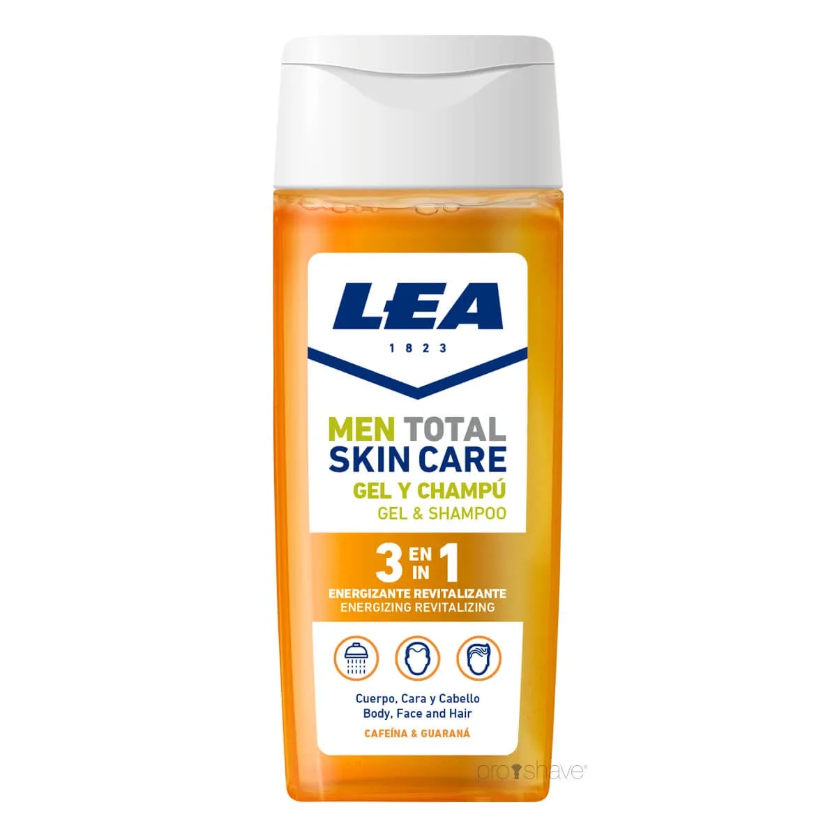 LEA Men 5 in 1 Energizing Revitalizing Shower Gel and Shampoo 300 ml