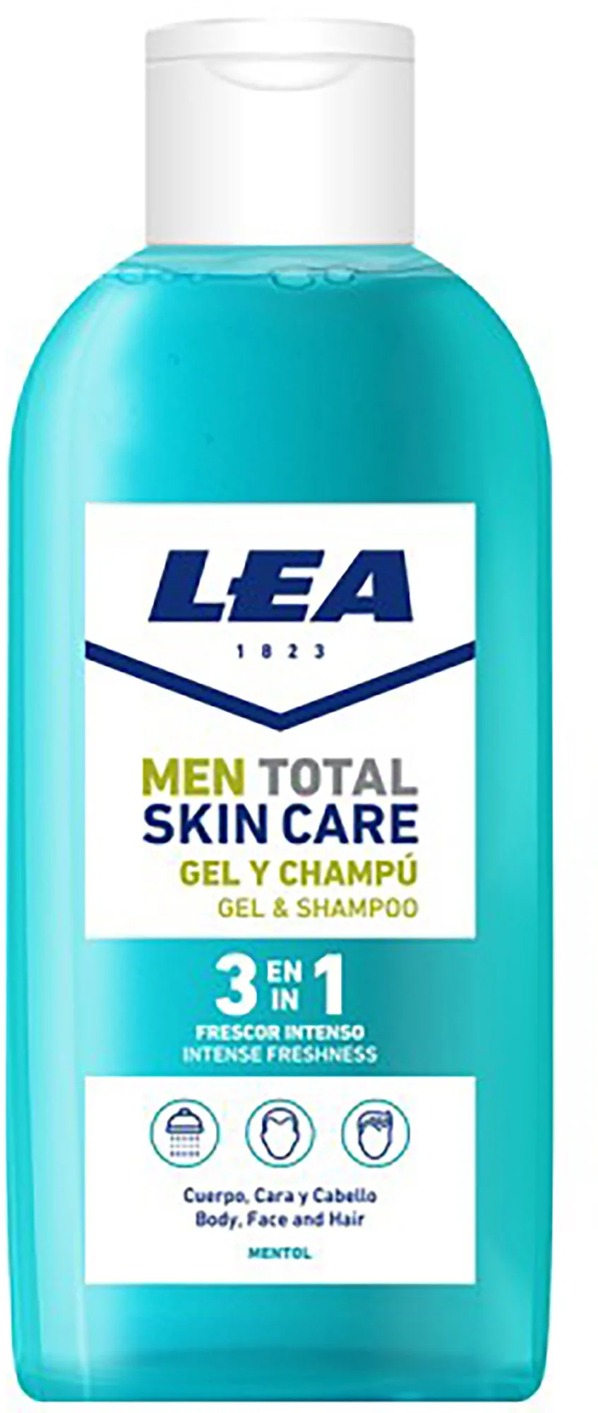 LEA Men Intense Freshness 3 in 1 Shower Gel and Shampoo 100 ml