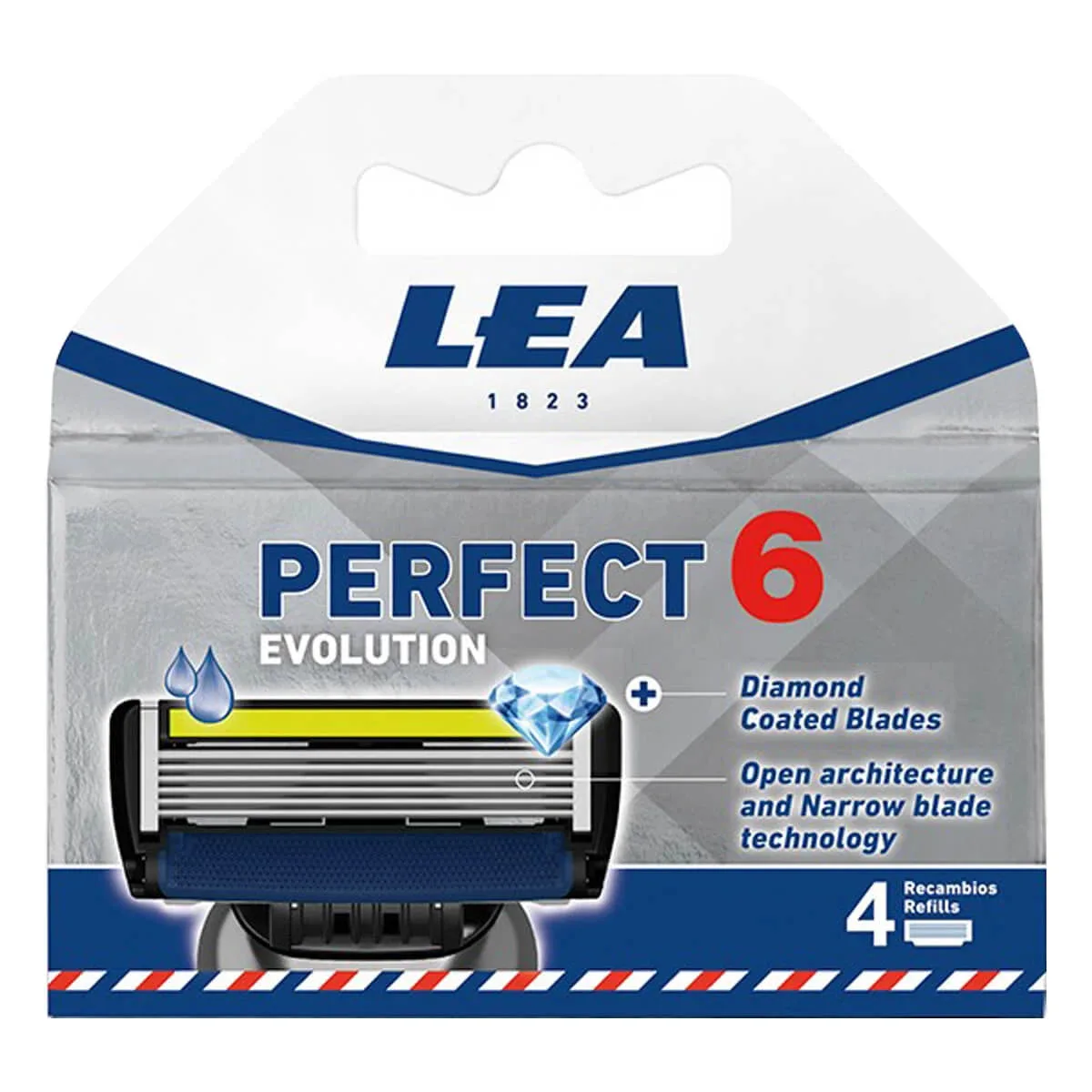 LEA Evolution 6 Barberblade (4 stk)
