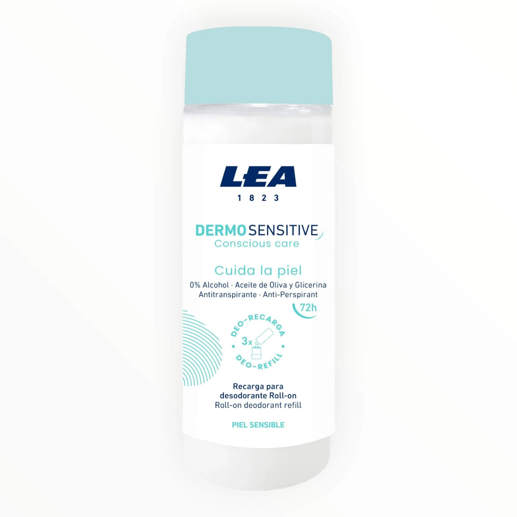 LEA Classic Refill til Roll-on Deodorant, Dermo Sensitive, 150 ml.