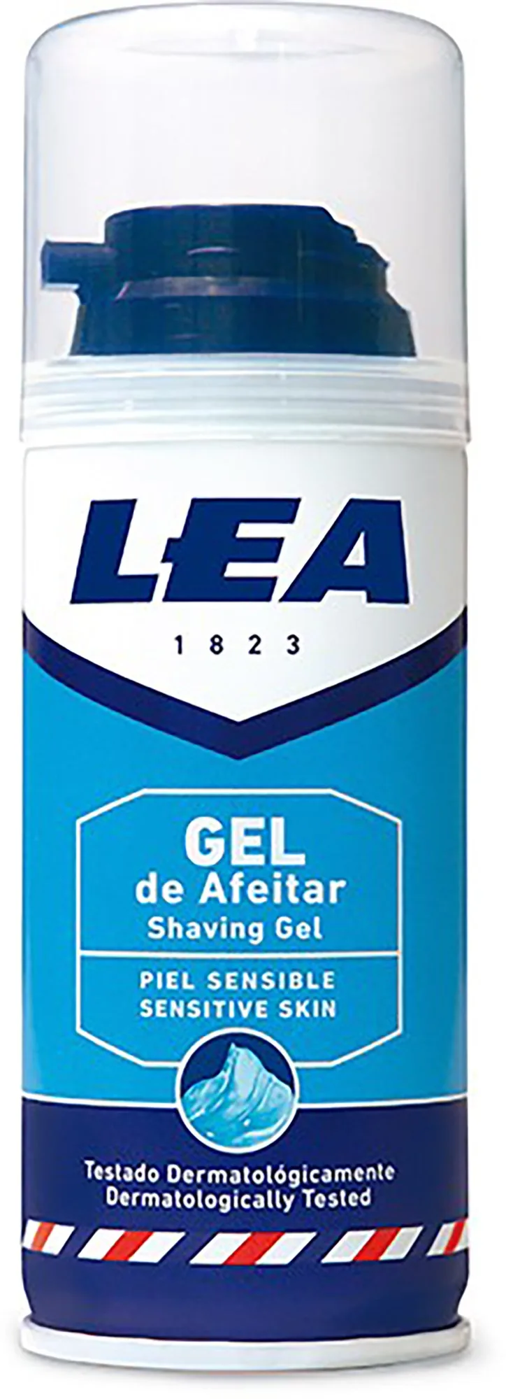 LEA Shaving Gel for Sensitive Skin Travel Size 75 ml