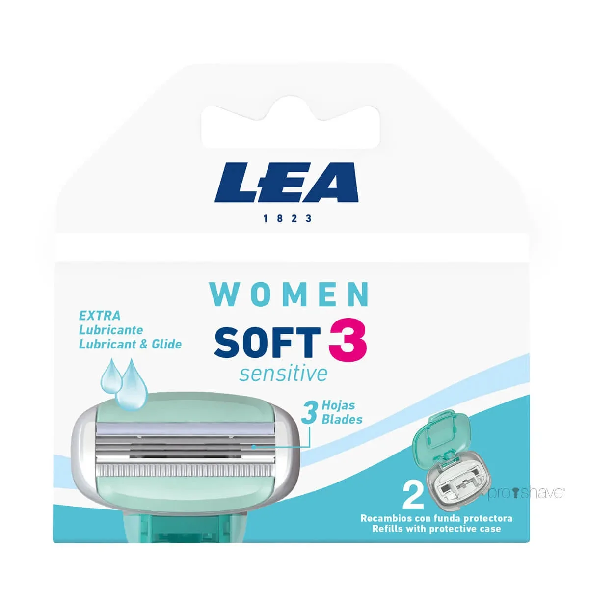 LEA Soft3 Sensitive - 2 barberblade