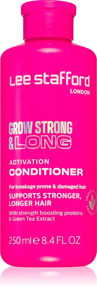 Lee Stafford Grow Strong & Long Activation Condicioner hoitoaine ravitsemaan ja kosteuttamaan 250 ml