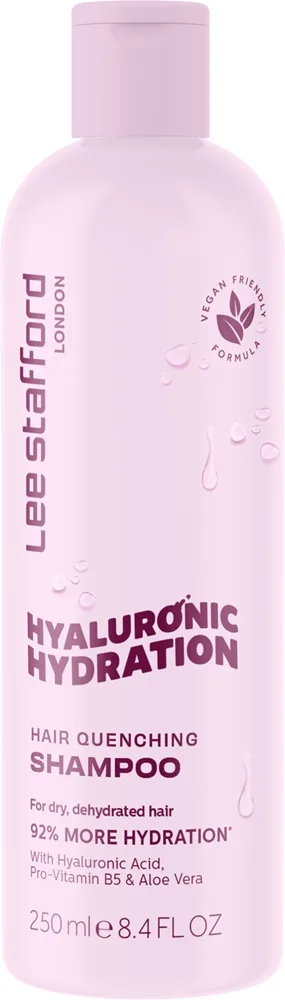 Lee Stafford Hyaluronic Hydration Hair Quenching Shampoo intensivt fuktgivande schampo 250 ml