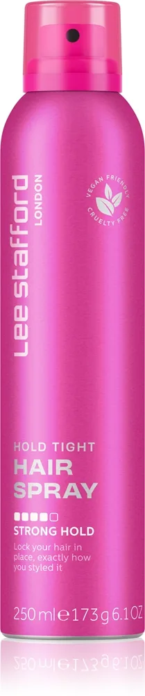 Lee Stafford Styling Hair Spray Strong Hold Tight hiuslakka, vahva pito 250 ml