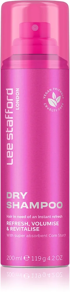 Lee Stafford Styling Original Dry Shampoo raikastava ja liiallista rasvaisuutta imevä kuivashampoo 200 ml