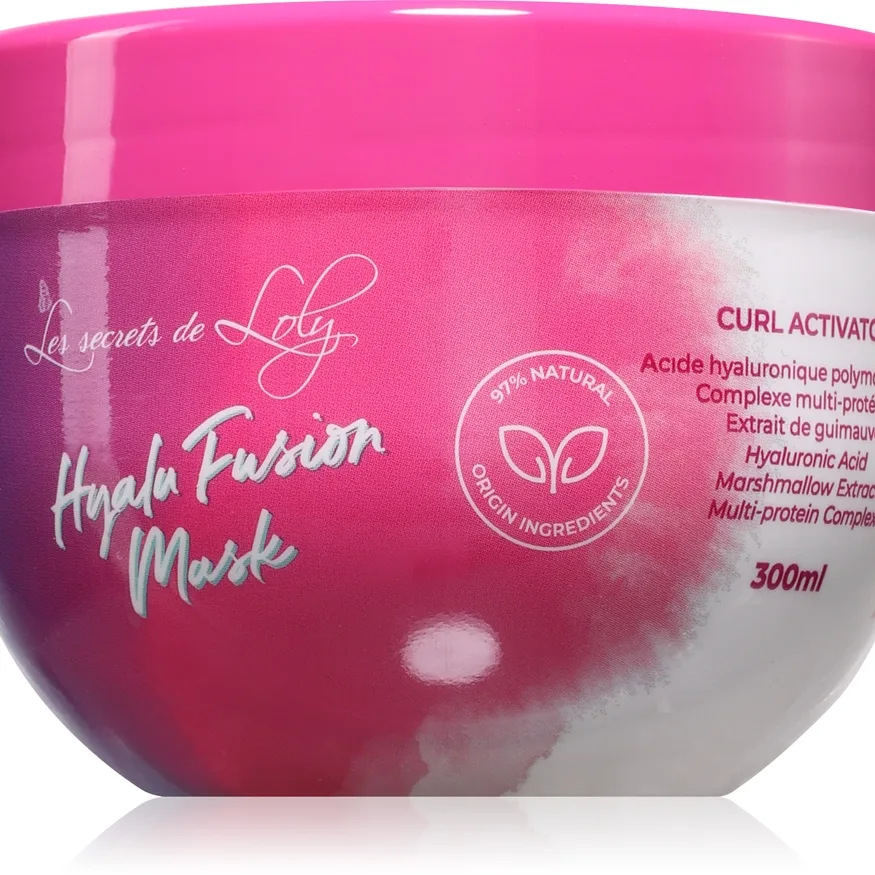 Les Secrets De Loly Hyalu Fusion Mask hiusnaamio kiharoiden aktivointiin 300 ml