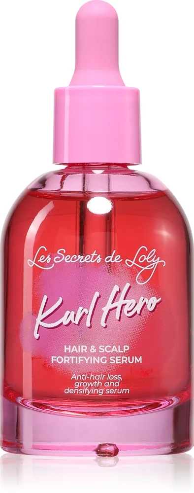 Les Secrets De Loly Kurl Hero seerumi hiuksia kiinteyttämään ja kasvun tueksi 50 ml