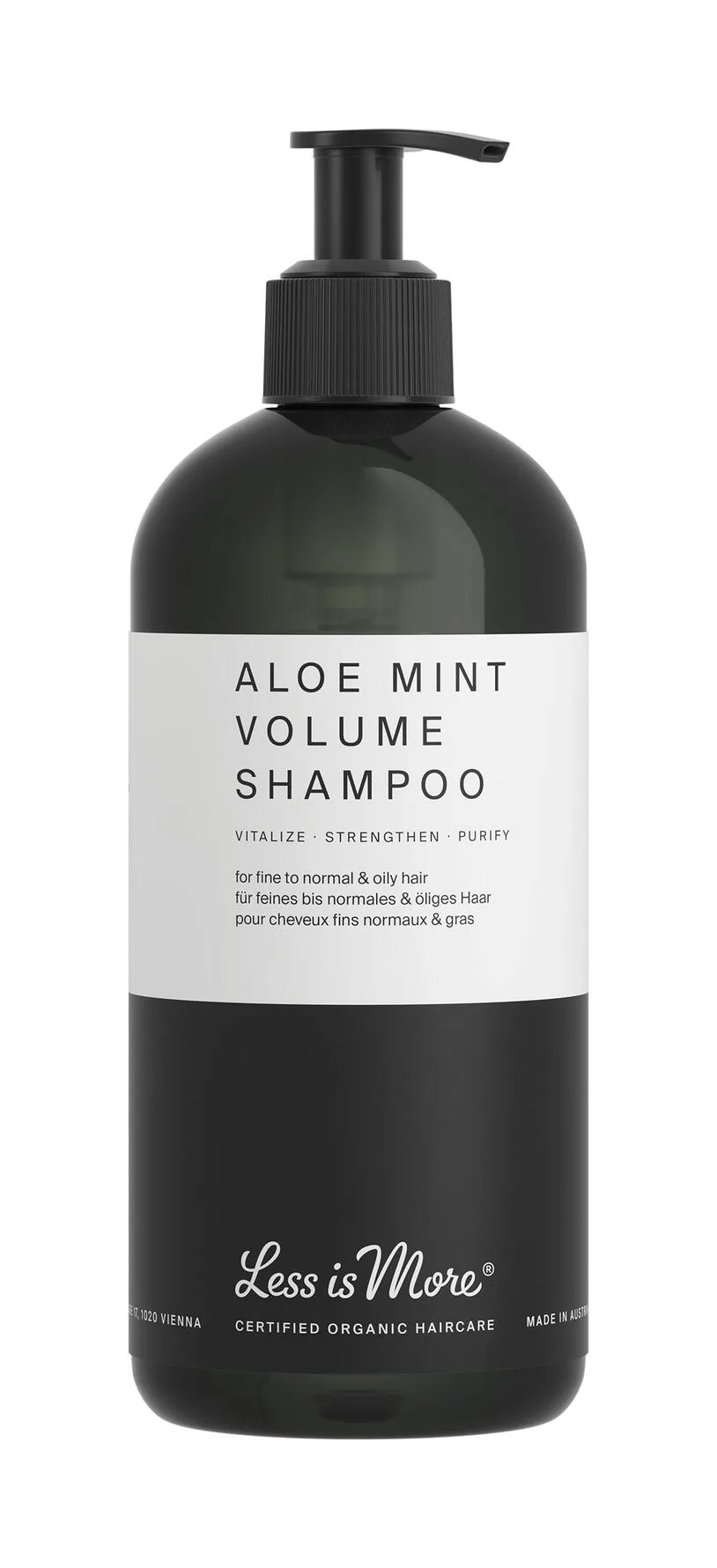 Organic Aloe Mint Volume Shampoo 500 ml