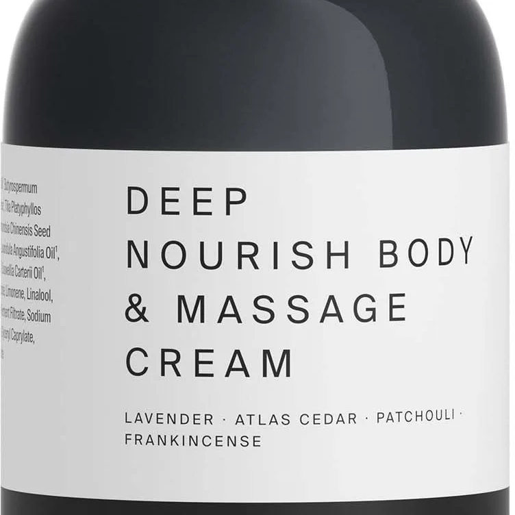 Less Is More Organic Deep Nourish Body & Massage Cream Lavender 250 ml