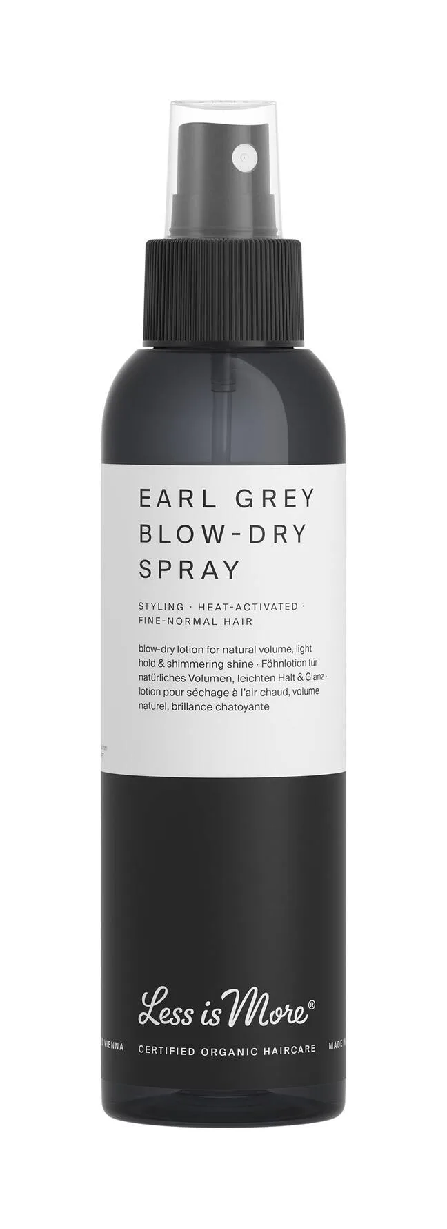 Organic Earl-Grey Blow-Dry Spray 150 ml