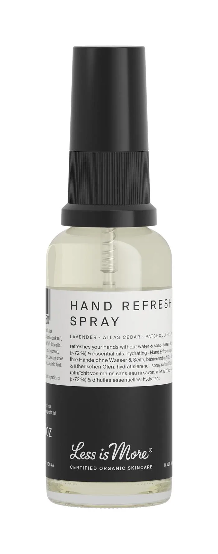 Organic Hand Refreshing Spray 30 ml