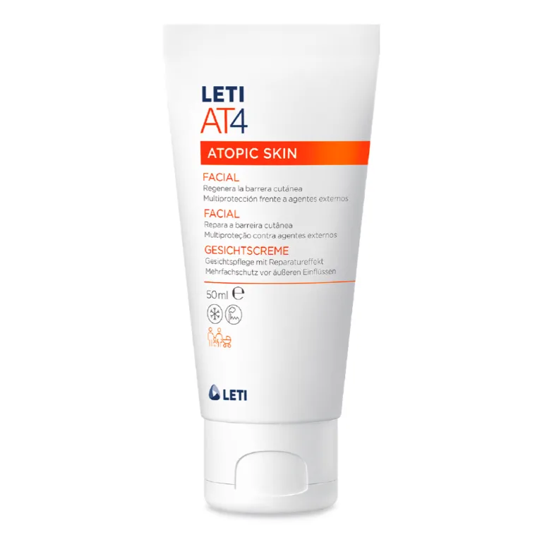LETI AT4 Gesichtscreme 50 ml - Für atopische Haut