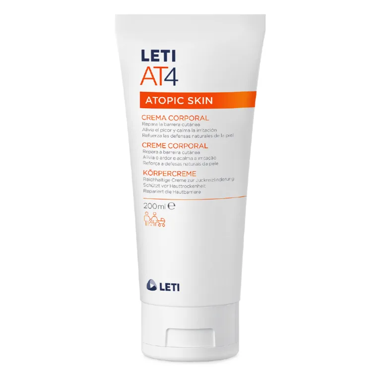 LETI AT4 Körpercreme 200 ml - Für atopische Haut