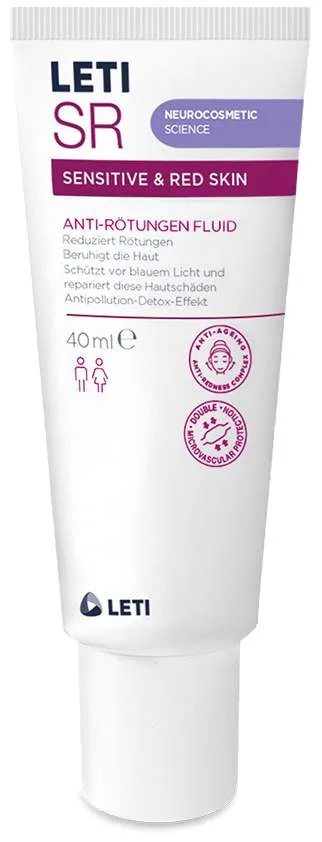 LETI SR Anti Rötungen Fluid 40 ml - Zur Gesichtspflege