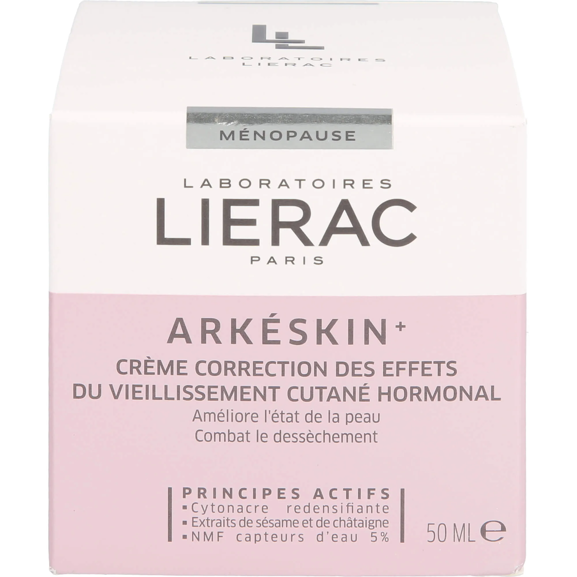 LIERAC Arkeskin Creme N + Lierac schwarze Kosmetiktasche gratis, 50 ml Creme