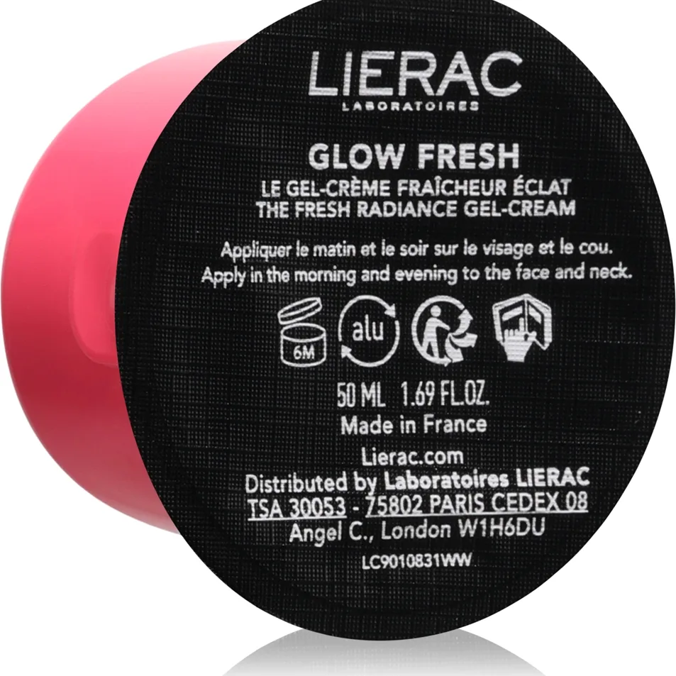 LIERAC Glow Fresh Plumping radiance geelivoide REFILL Kasvogeeli