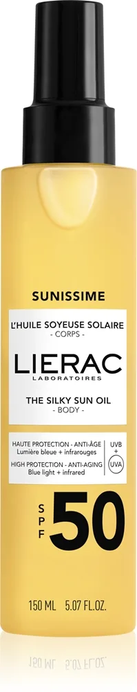 LIERAC Sunissime Olejek do ciała SPF50 Sololja