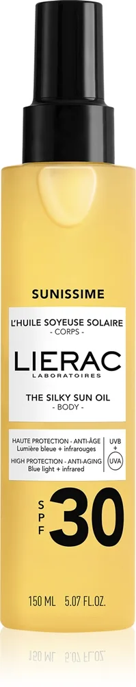 LIERAC Sunissime sololja för kroppen SPF30 Sololja