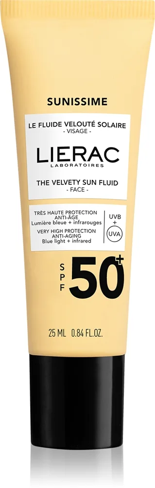 LIERAC Sunissime Ansigtsvæske SPF50 Solcreme