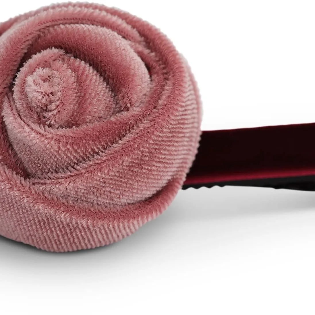 Lily and Rose Velvet rose hair pinn Pink / Amber