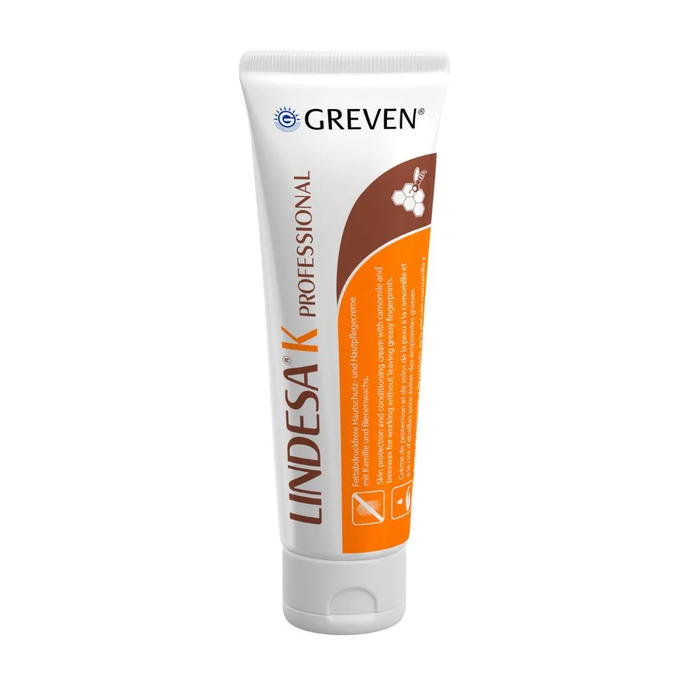 Lindesa K Professional Hautschutz- U.Pflegecr.Tube 100 ml - Hautschutzcreme