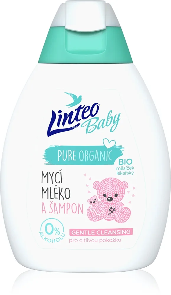 Linteo Baby Närande tvättmjölk för barn 250 ml