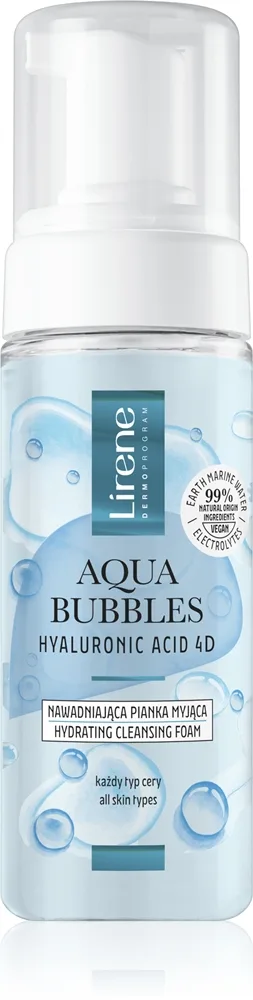 Lirene Aqua Bubbles Fugtgivende renseskum 150 ml