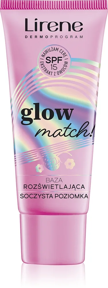 Lirene Base Glow Match Uppljusande sminkprimer SPF 15 30 ml
