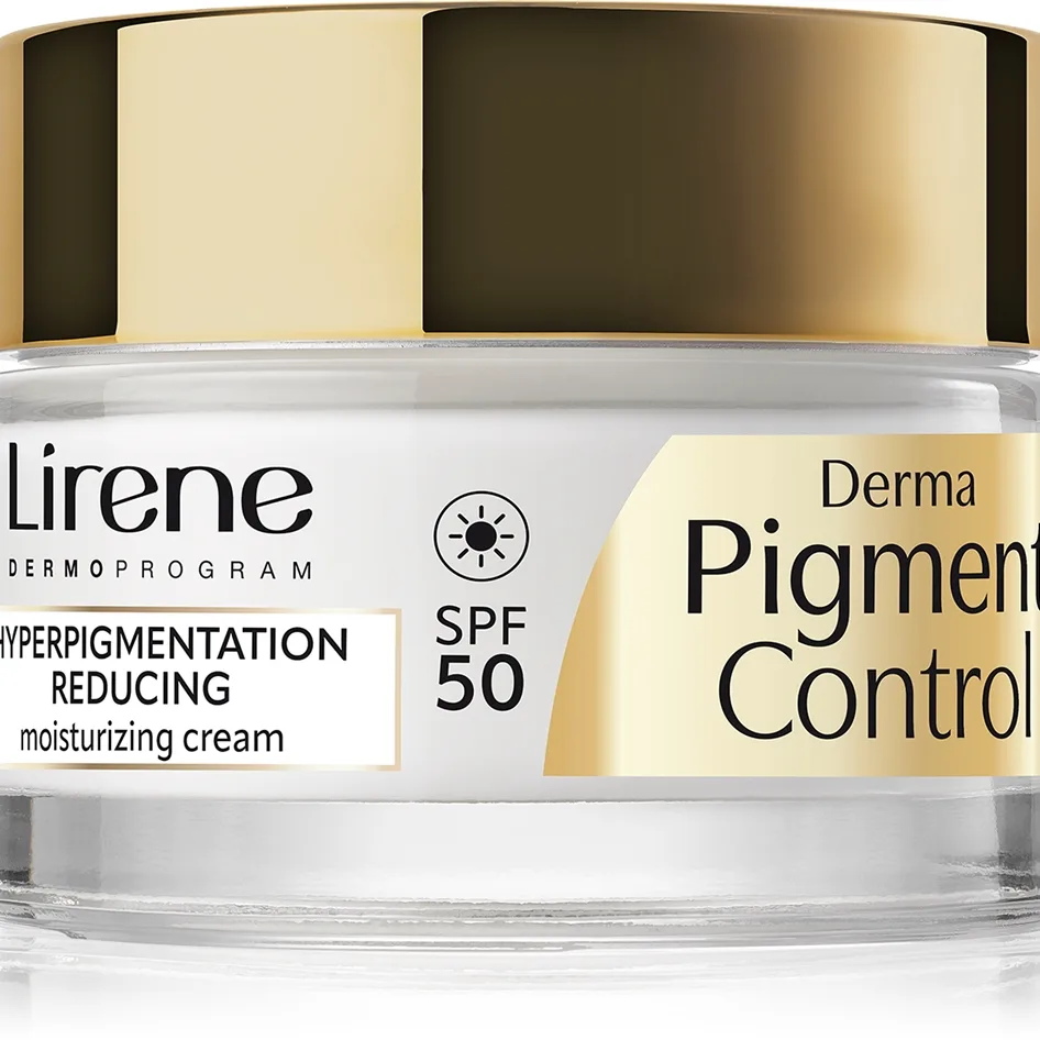 Lirene Derma Pigment Control Cream SPF 50 Uppljusande fuktgivare för åldersfläckar SPF 50 50 ml