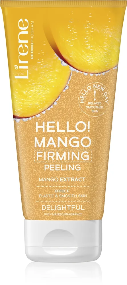 Lirene Hello! Mango kiinteyttävä vartalokuorinta ravitseva vaikutus 175 ml