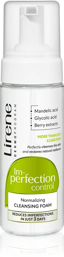 Lirene Imperfection Control Cleansing Foam Rengöringsskum För fet och problematisk hud 150 ml
