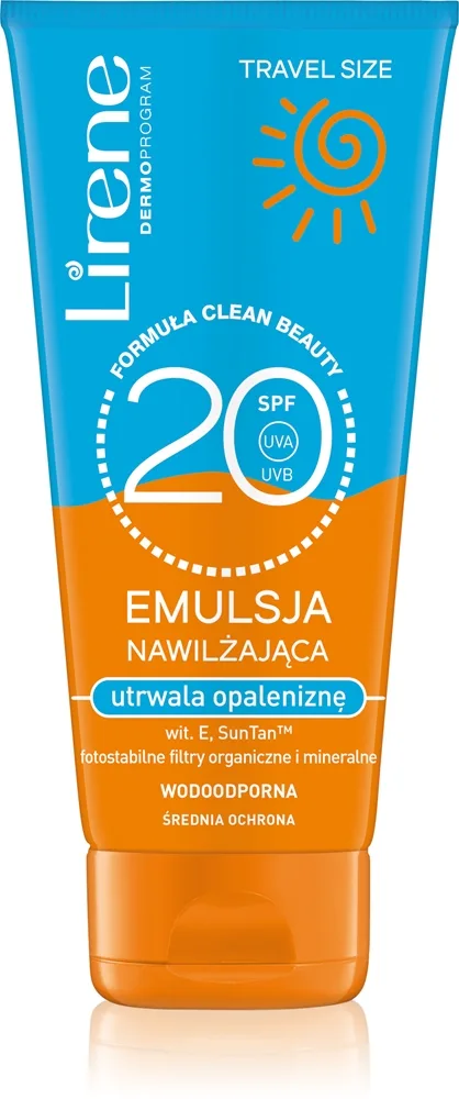 Lirene Sun care kosteuttava ja suojaava voide SPF 20 175 ml