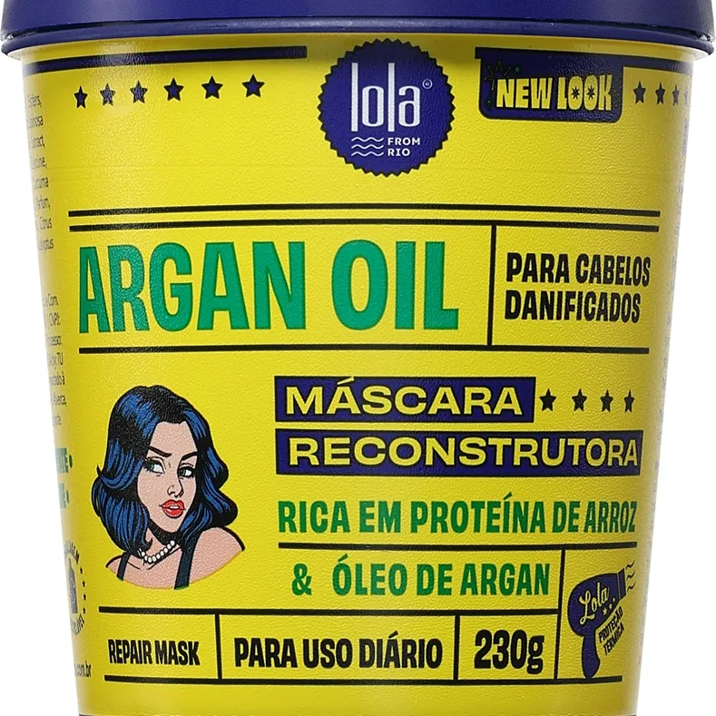 Lola Cosmetics Argan Oil elvyttävä naamio 230 g